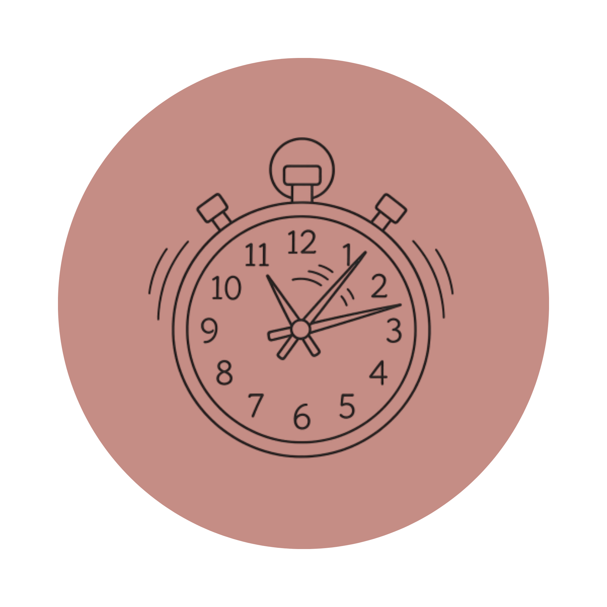 Icono de reloj despertador
